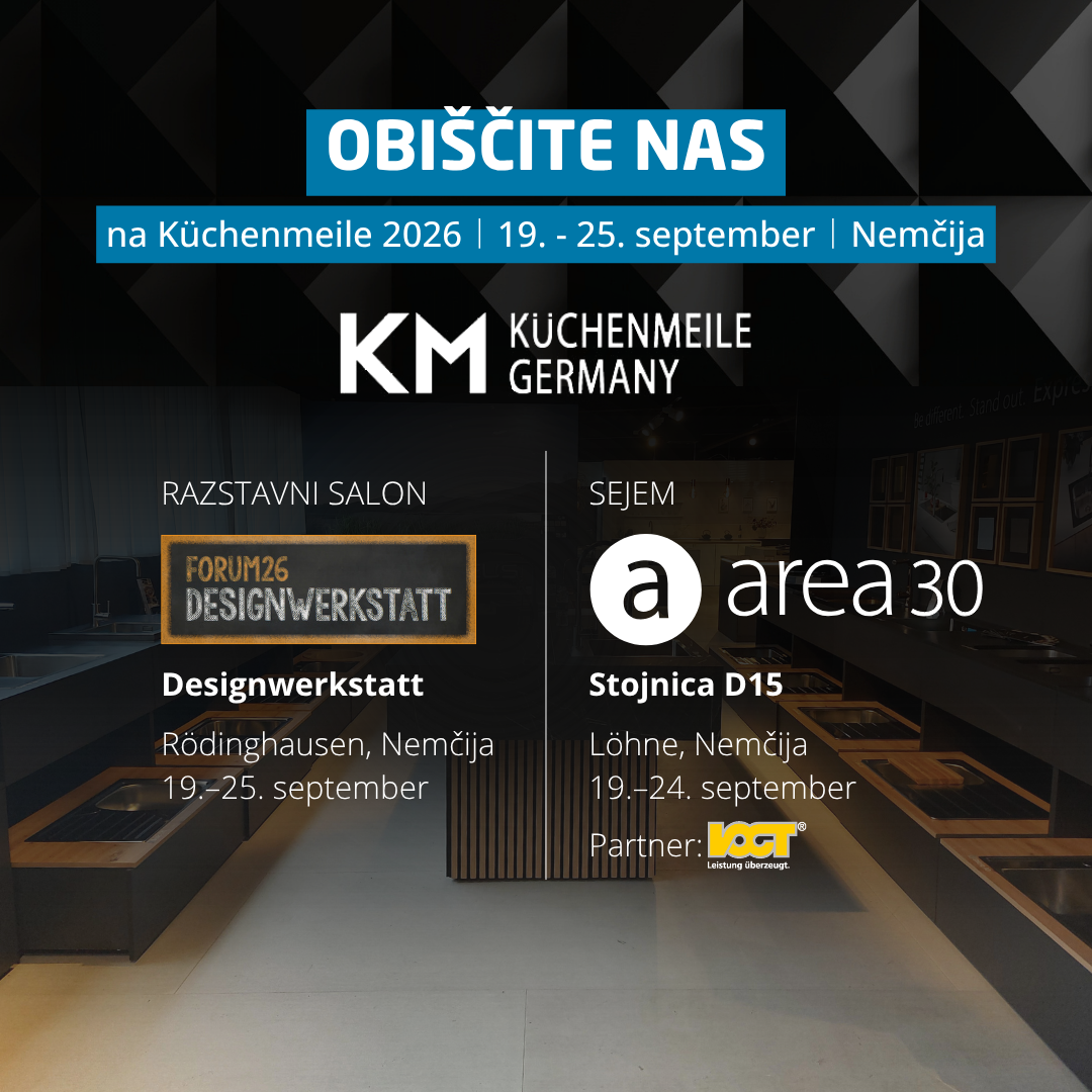 Obiščite nas na Küchenmeile 2026